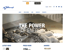 Tablet Screenshot of powersoft.it